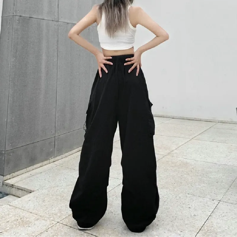 Women Y2K Cargo Wide Leg Pants 5