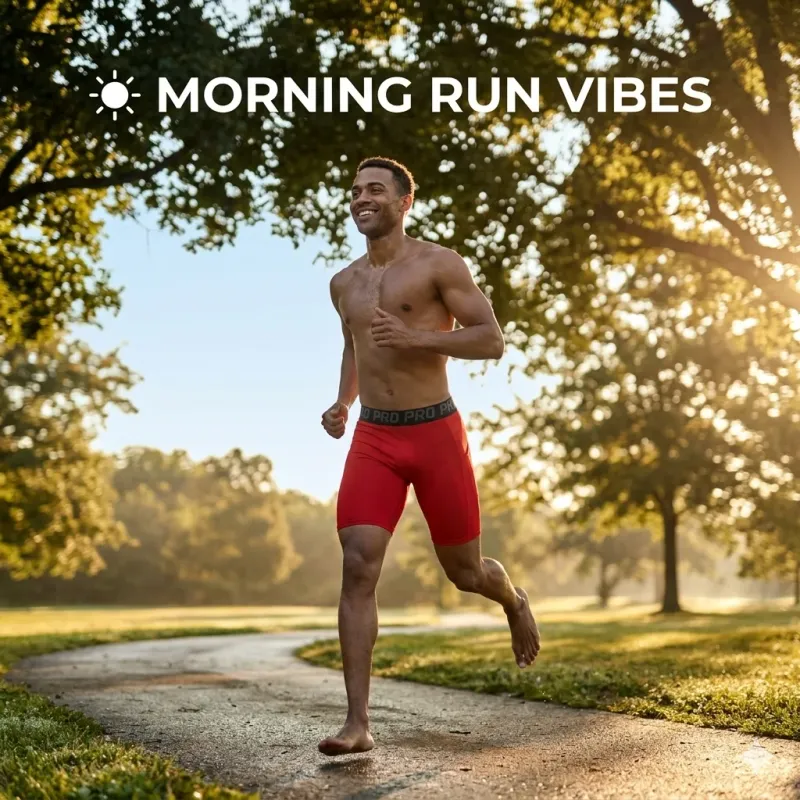 Men's Compression Running Shorts 5