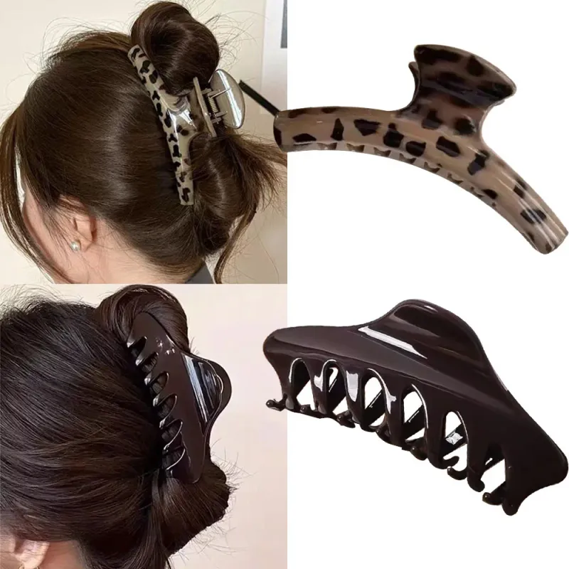 Large Shark Clip Hair Claw Set 3