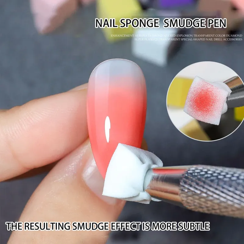 100pcs Gradient Nail Art Sponge Set 2