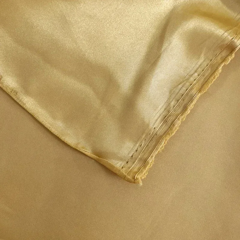 Gold Satin Fabric by Yard 4
