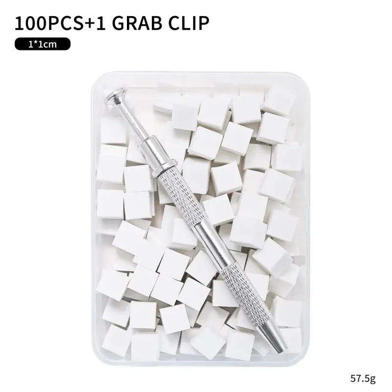 100pcs Gradient Nail Art Sponge Set 1
