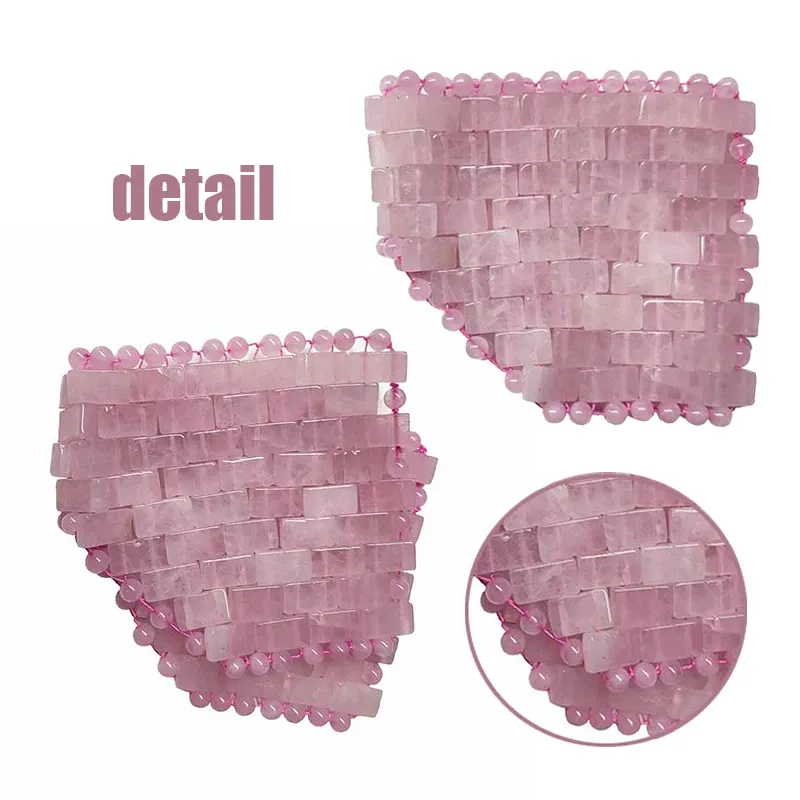 Rose Quartz Jade Eye Mask & Gua Sha Set 2