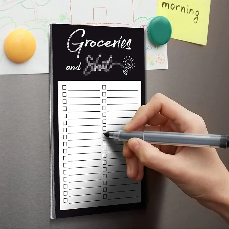 Magnetic Fridge Memo Pad Organizer 2