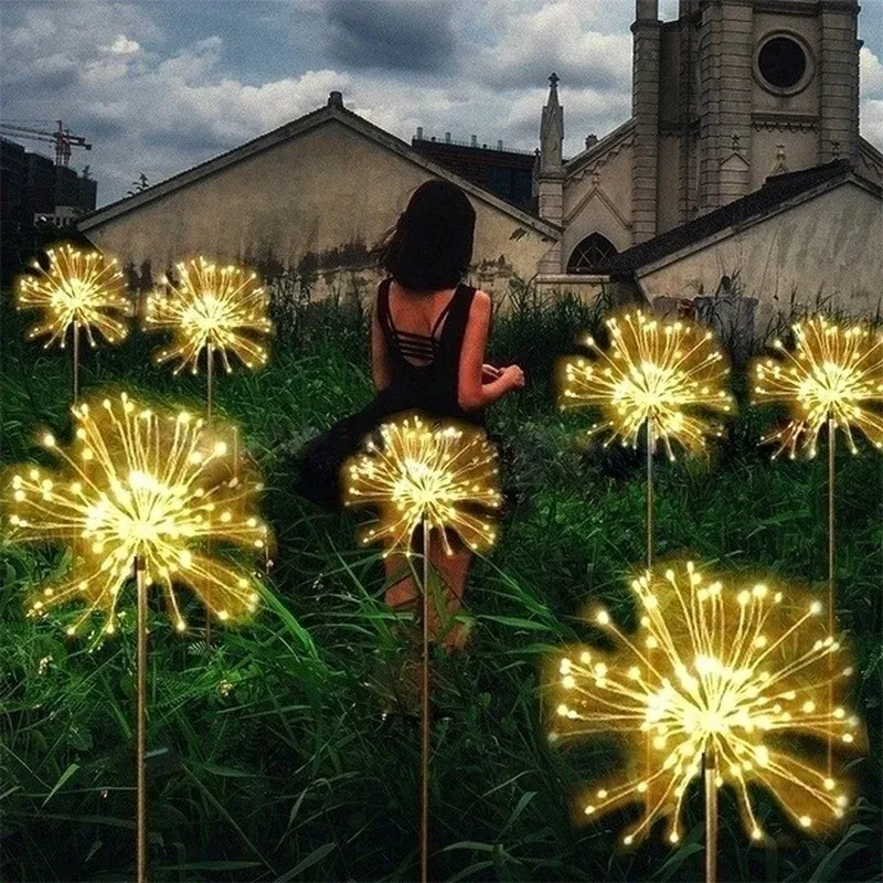 Solar Firework Garden Lights 6