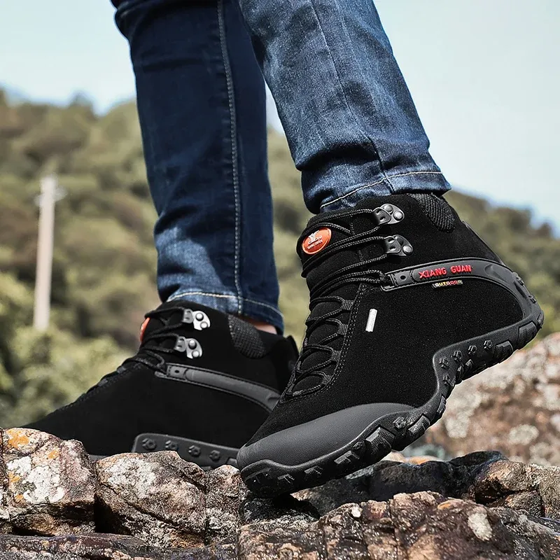 Men's Winter Hiking Boots - Waterproof Snow Shoes 3