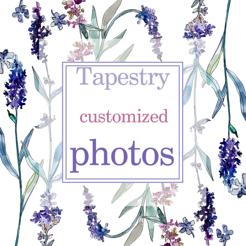 Custom Boho Mandala Photo Tapestry 3