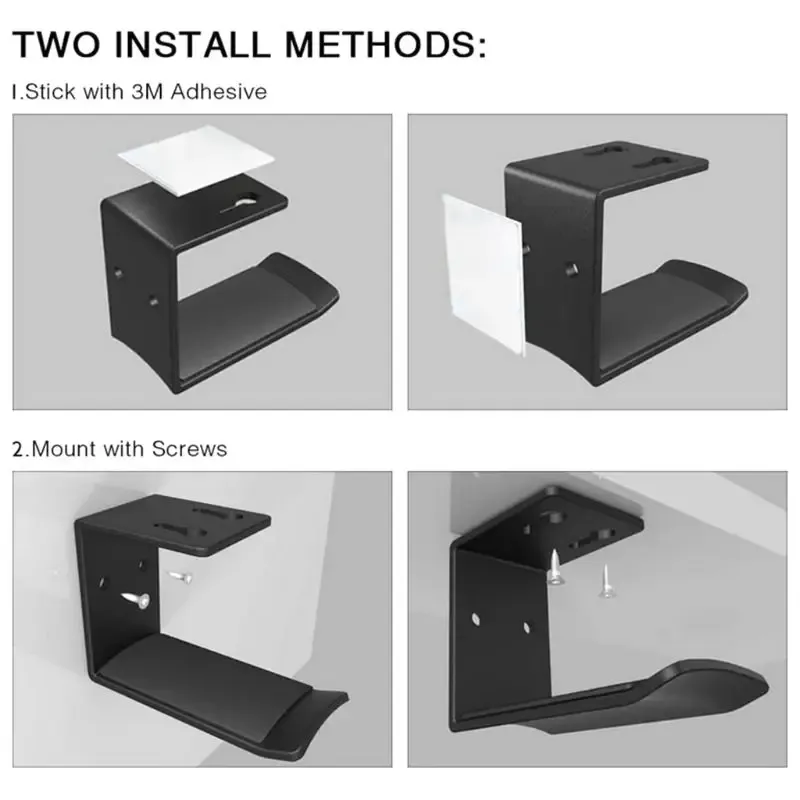Aluminum Headphone Wall Mount Holder 2