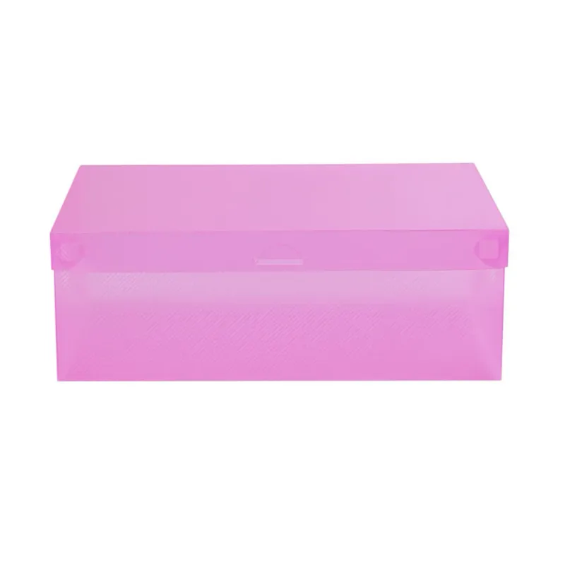 Transparent Stackable Shoe Display Case 3