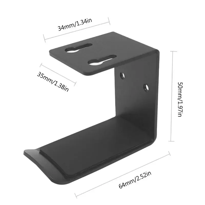 Aluminum Headphone Wall Mount Holder 4