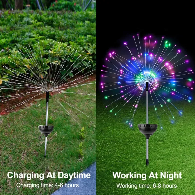 Solar Firework Garden Lights 4