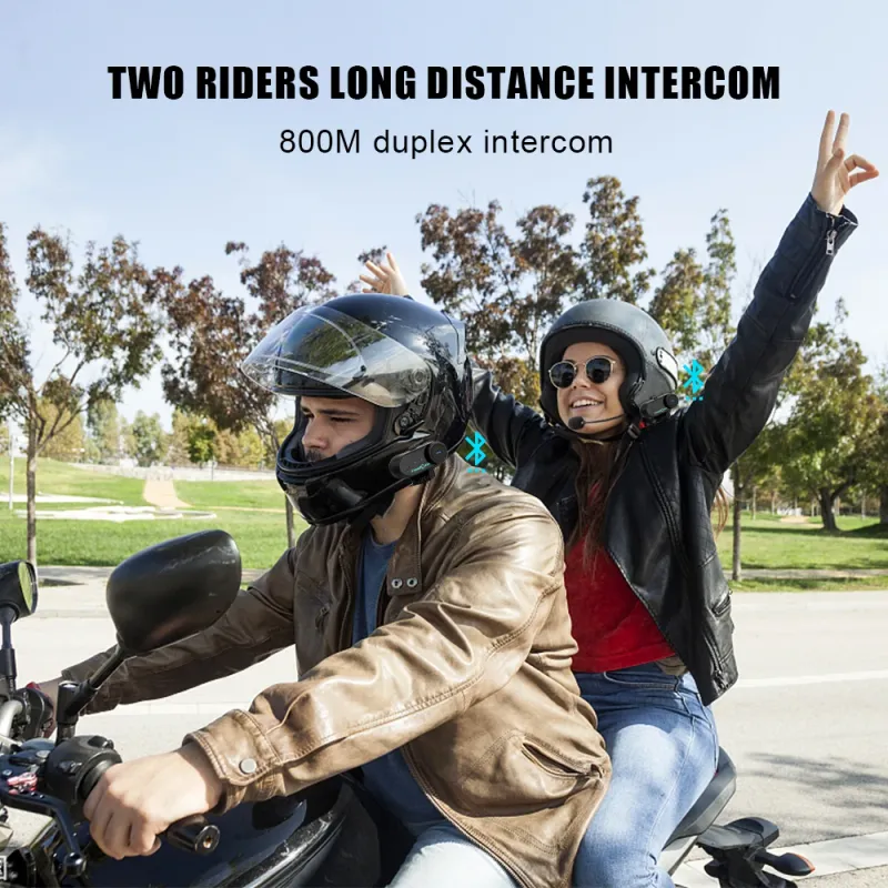 Freedconn 6-Rider Bluetooth Helmet Headset 3