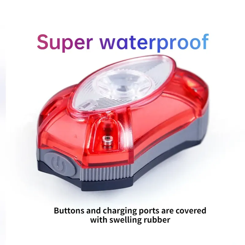 Rechargeable LED Bike Light Set 3