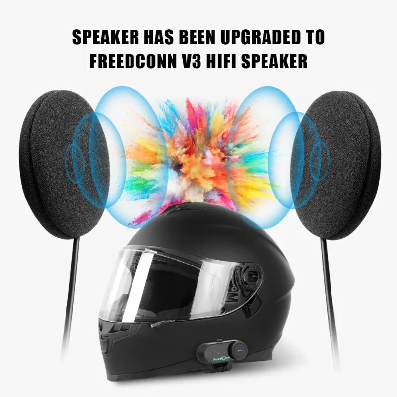 Freedconn 6-Rider Bluetooth Helmet Headset 4