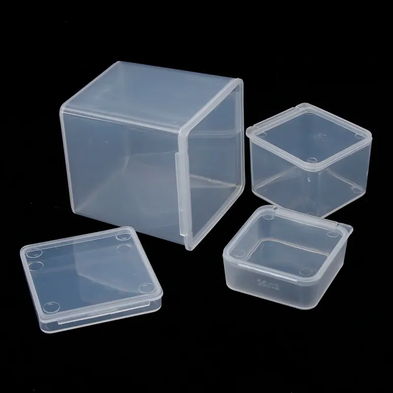 Clear Stackable Bead Storage Boxes 2