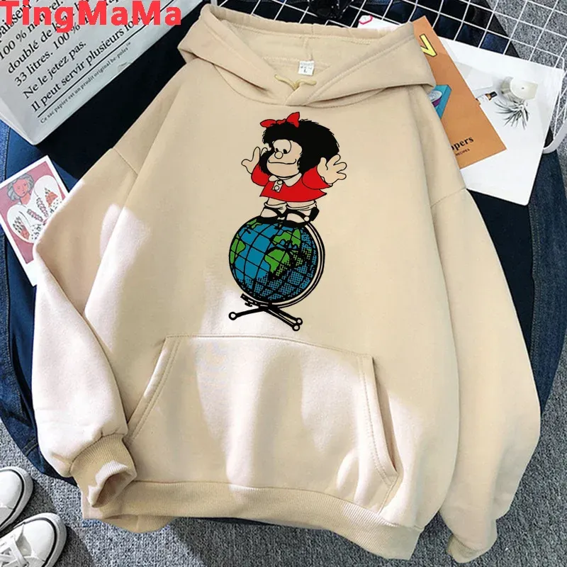Mafalda Y2K Oversized Hoodie 4