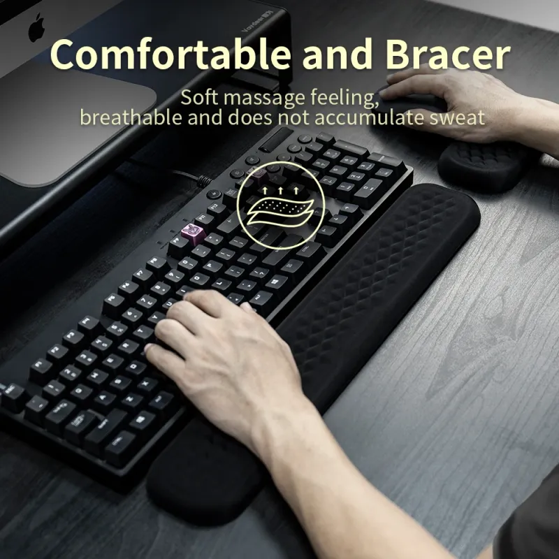Memory Foam Wrist Rest Set 2