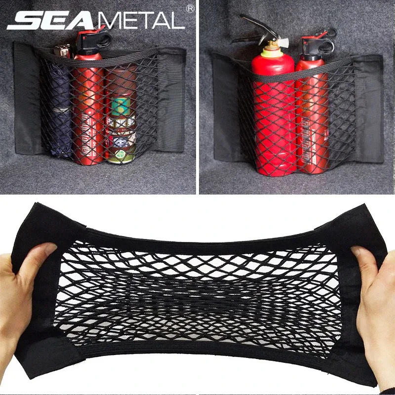 Universal Car Trunk Mesh Organizer 1