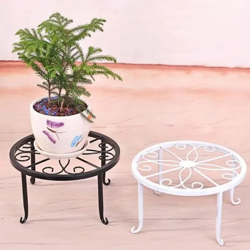 Iron Balcony Plant Shelf 2