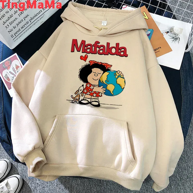 Mafalda Y2K Oversized Hoodie 2