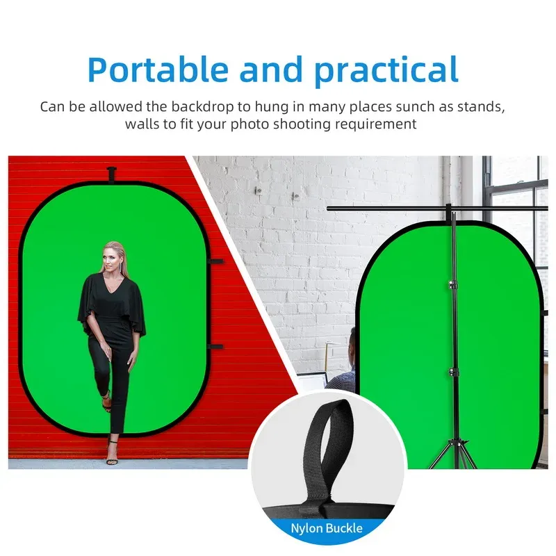 Portable Chromakey Green Blue Screen Panel 5