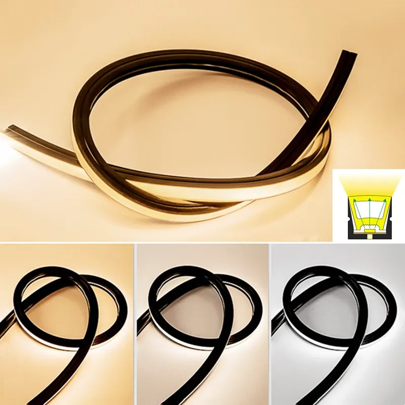 Black LED Neon Rope Tube Light 1