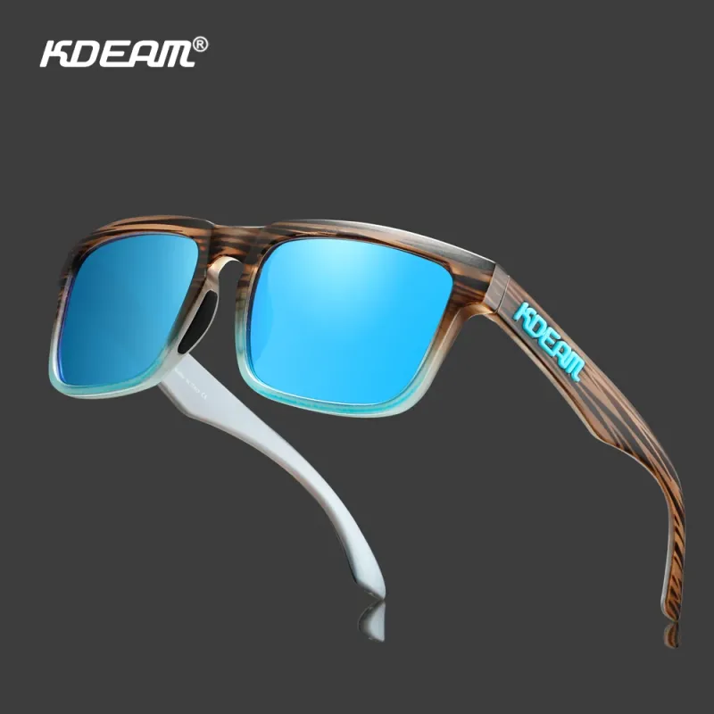 KDEAM Polarized Square Men's Sunglasses 1