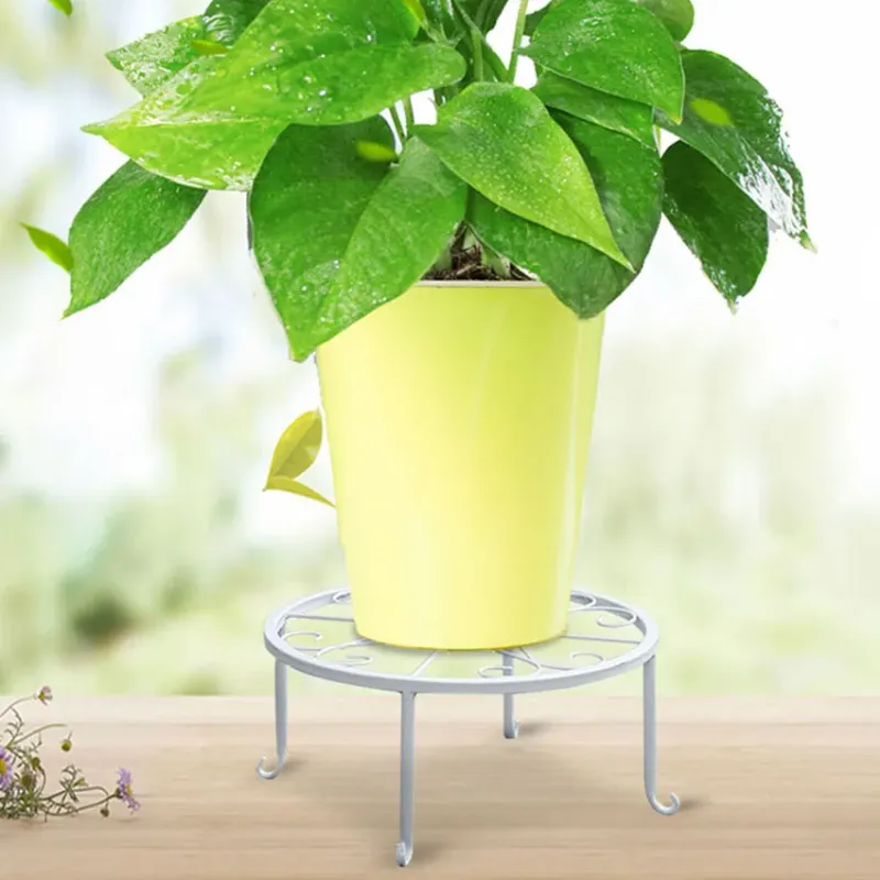 Iron Balcony Plant Shelf 4