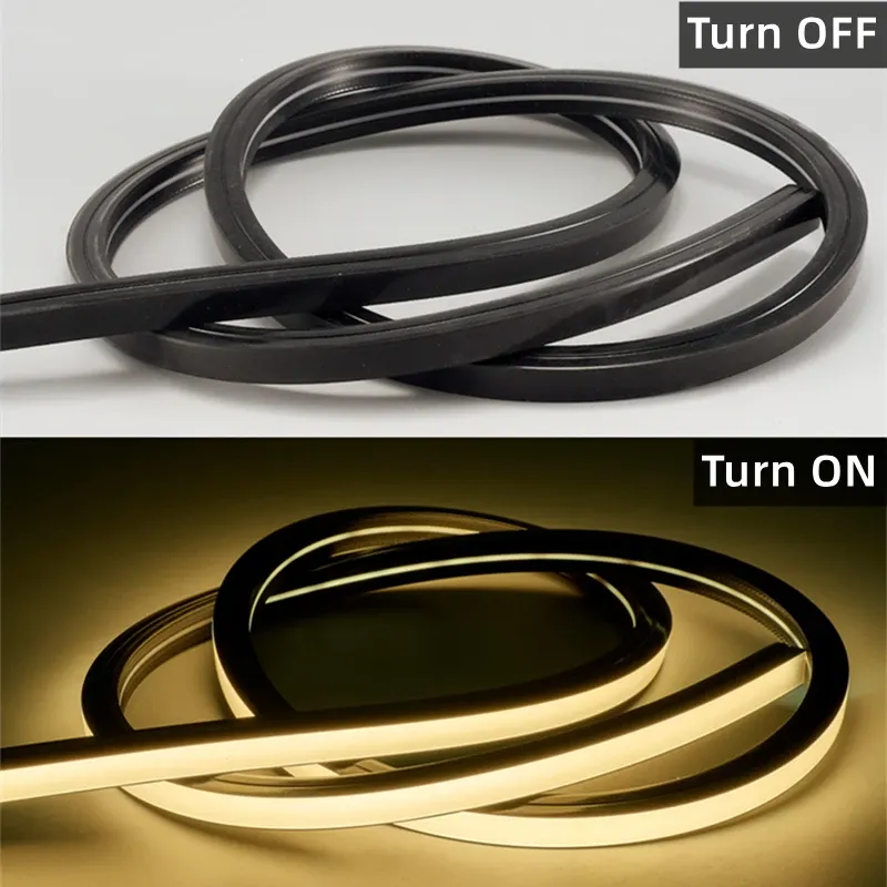 Black LED Neon Rope Tube Light 5