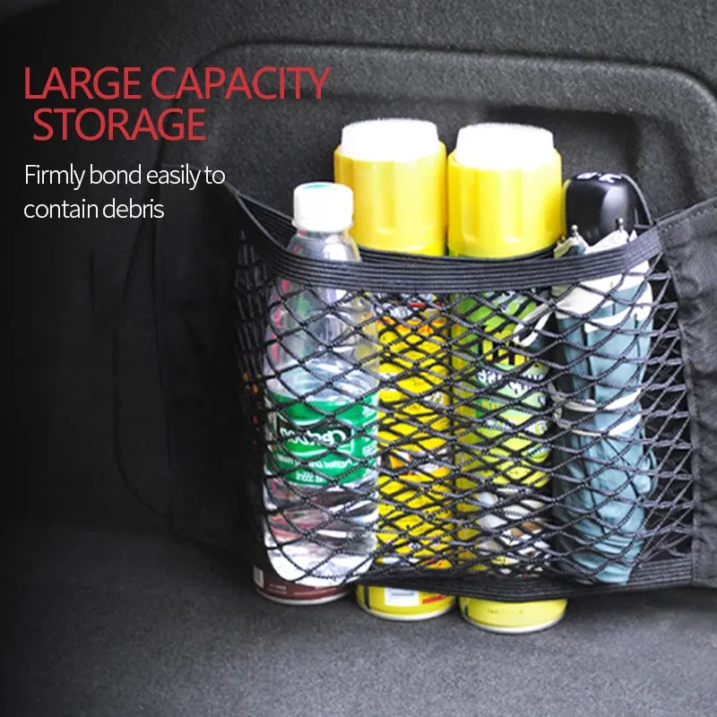 Universal Car Trunk Mesh Organizer 5