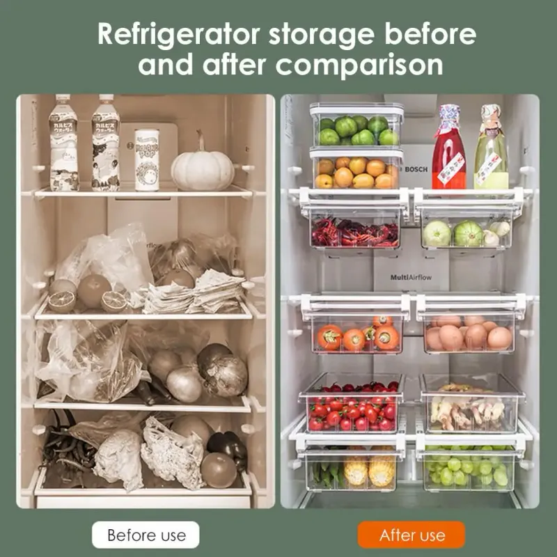 Fridge Organizer Storage Rack 3