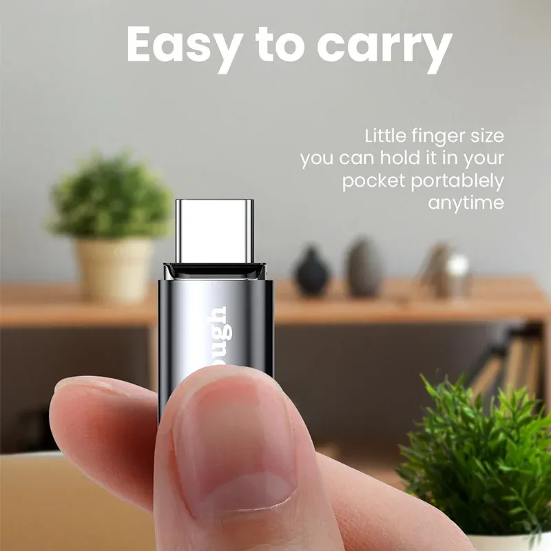 Elough Magnetic USB C to Lightning OTG Adapter 5