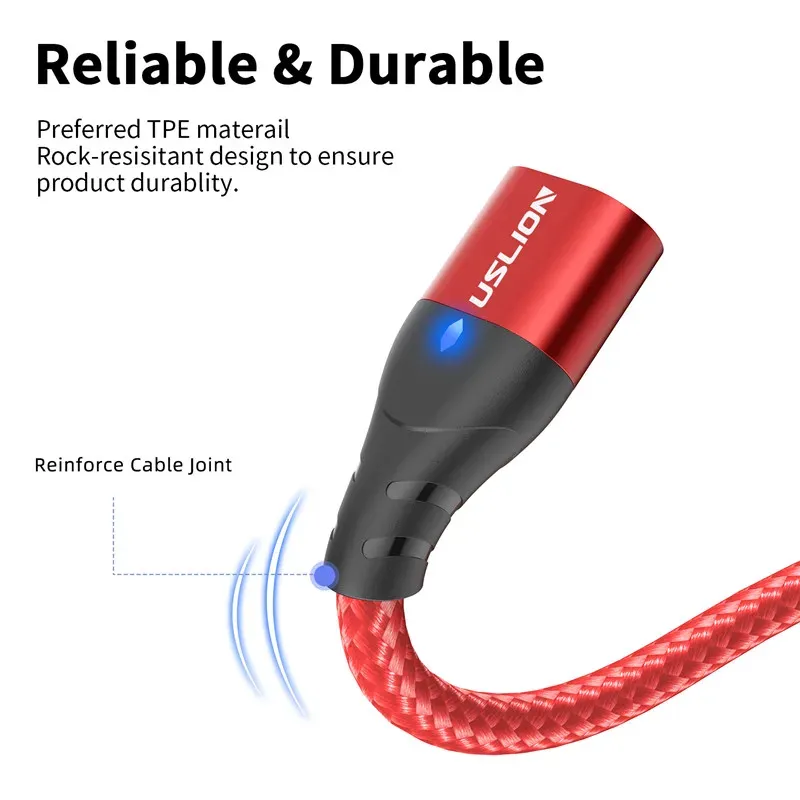 USLION Magnetic Charger Cable 2