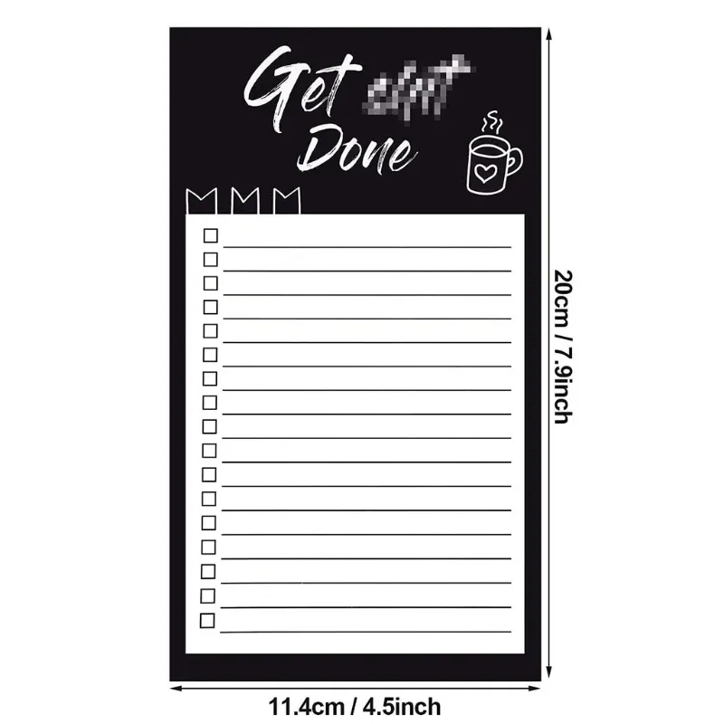 Magnetic Fridge Memo Pad Organizer 6
