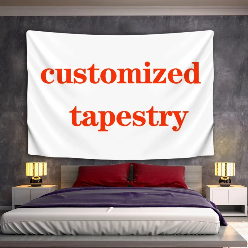 Custom Boho Mandala Photo Tapestry 1