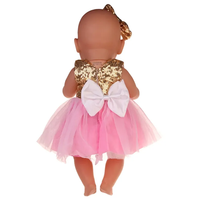 Princess Lace Dress for 18" Dolls 4