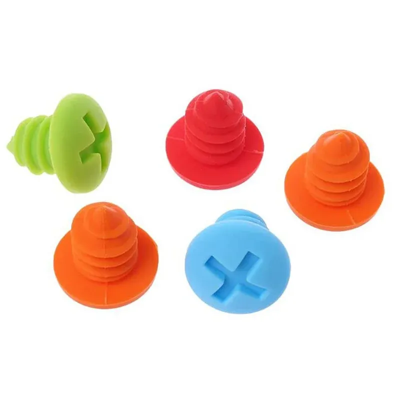 Silicone Red Wine Stopper Set (200Pcs) 3