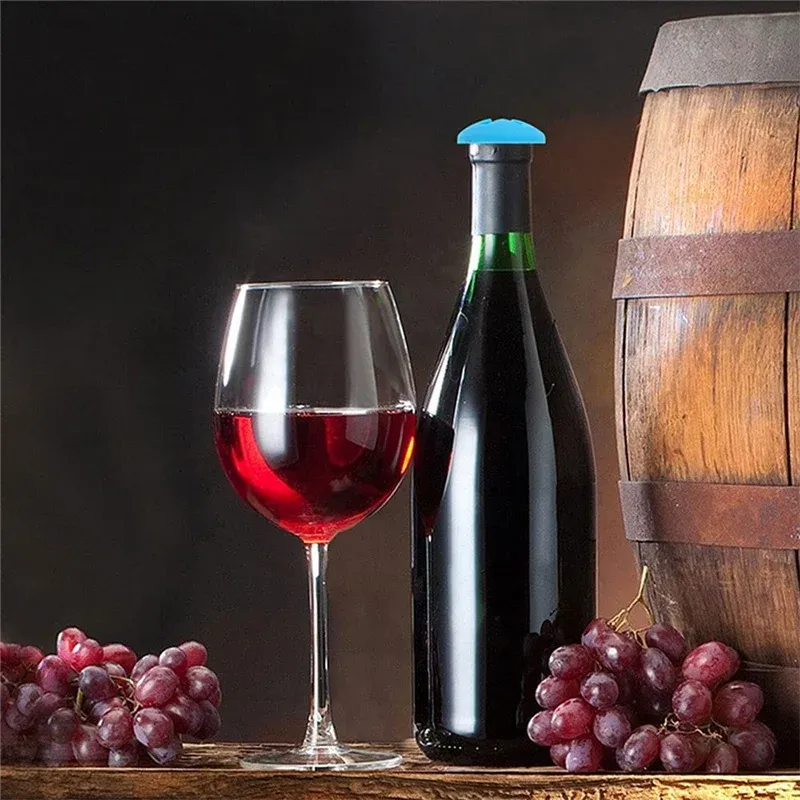 Silicone Red Wine Stopper Set (200Pcs) 6