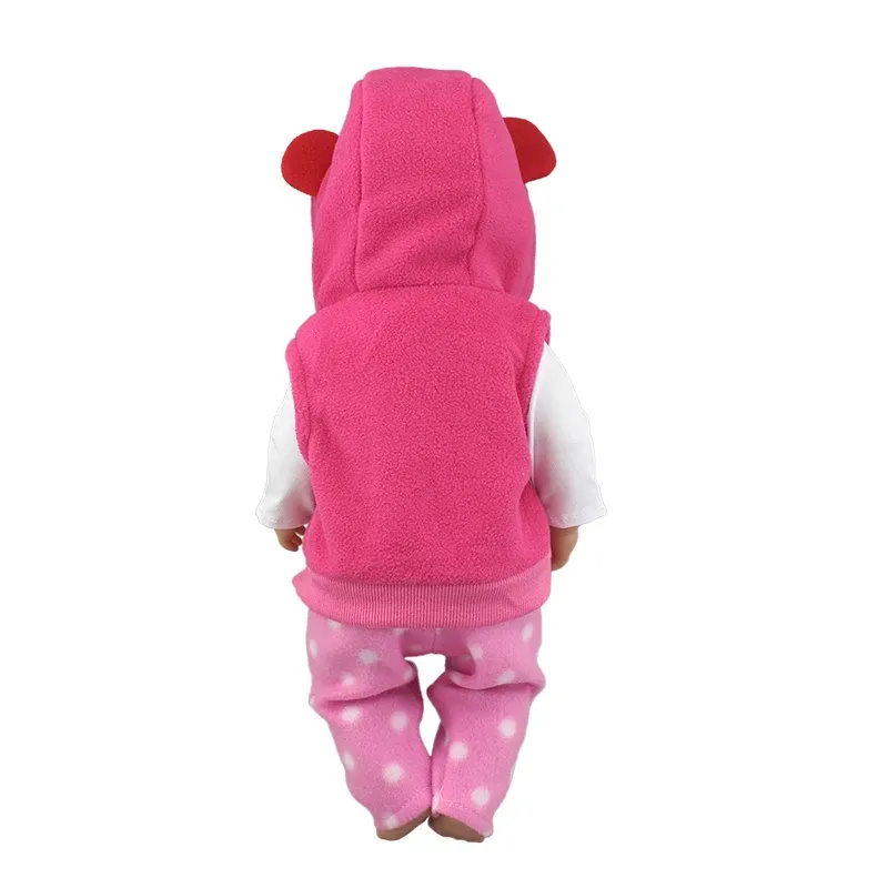 Cute Frog Suits for 17" Reborn Dolls 6