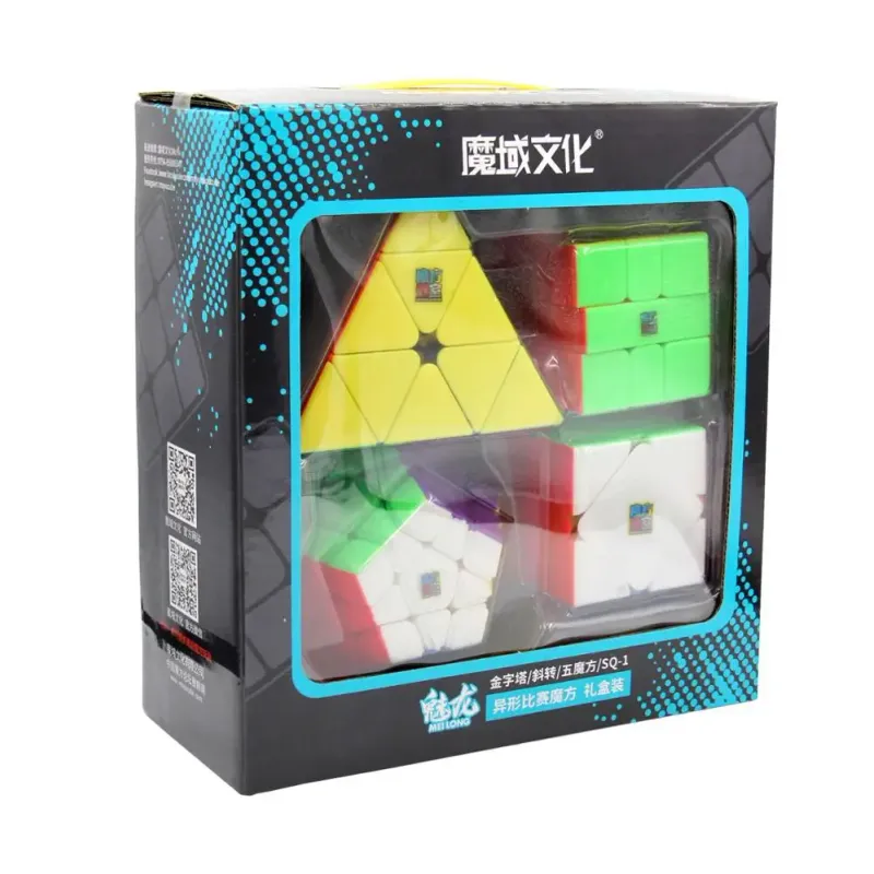 MoYu Meilong 4-in-1 Speed Cube Gift Box Set 4