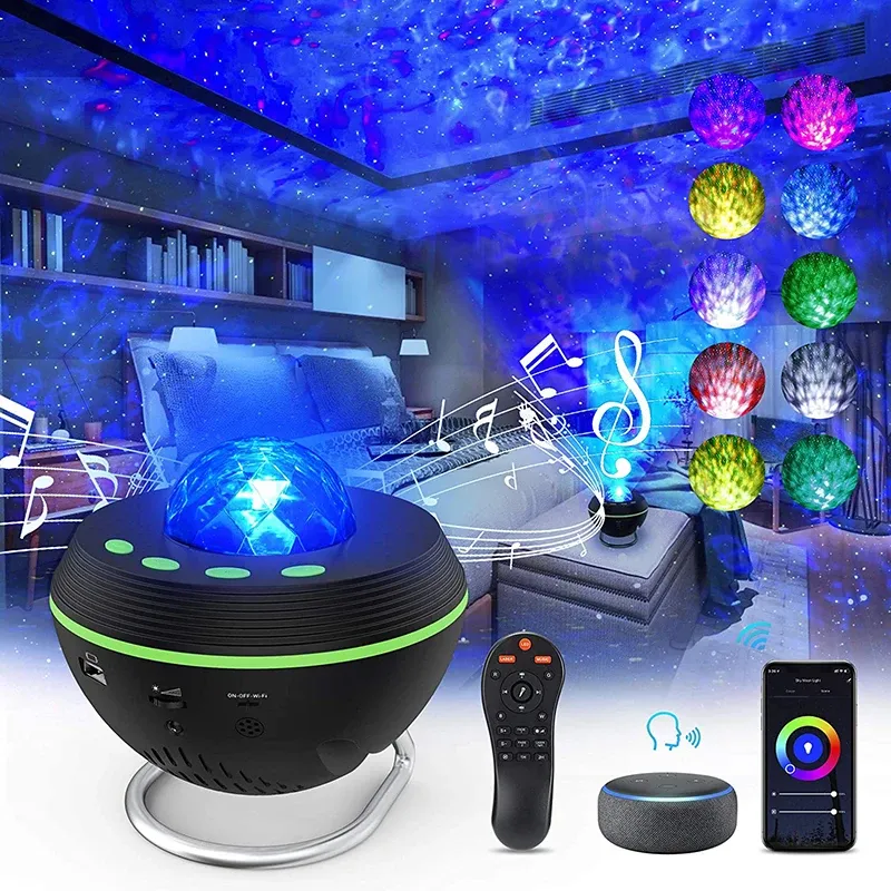 Smart LED Galaxy Projector with Music 1