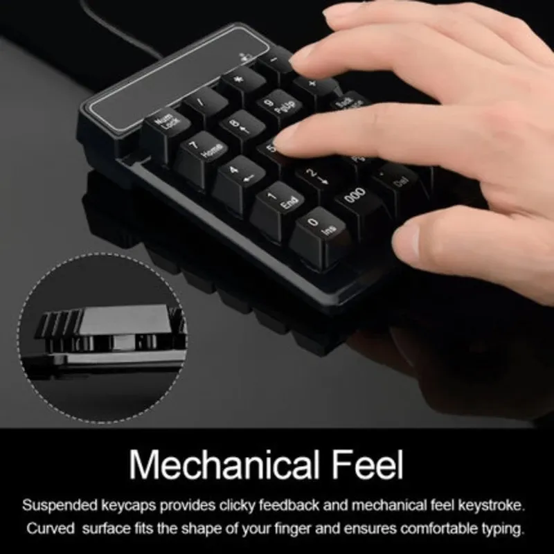 19-Key USB Mechanical Numpad 6