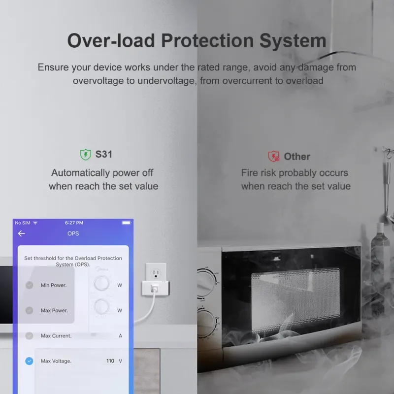 SONOFF S31 Smart Plug with Energy Monitor 3