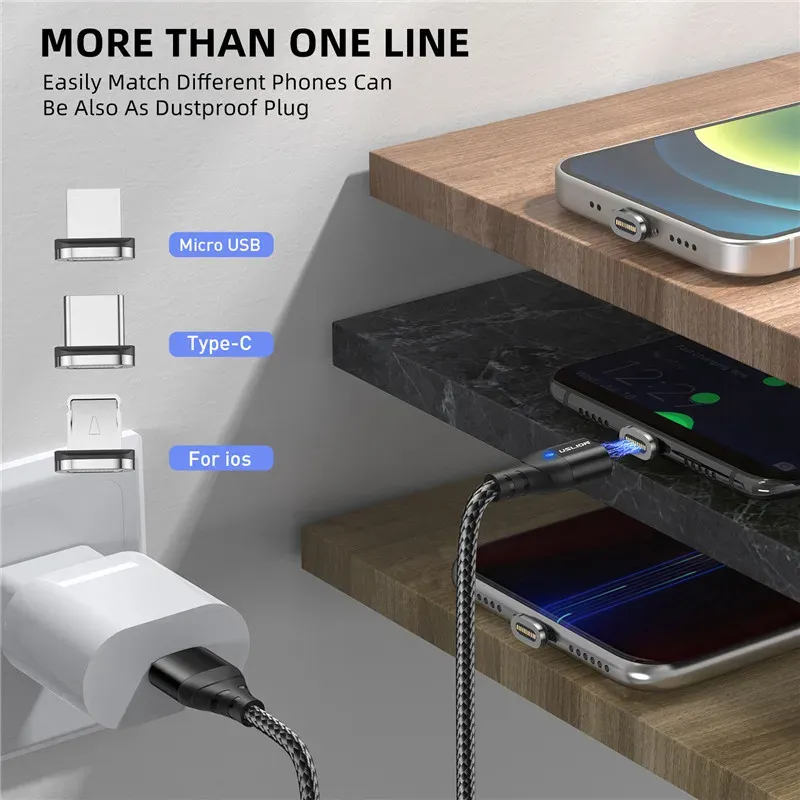USLION Magnetic Charger Cable 4