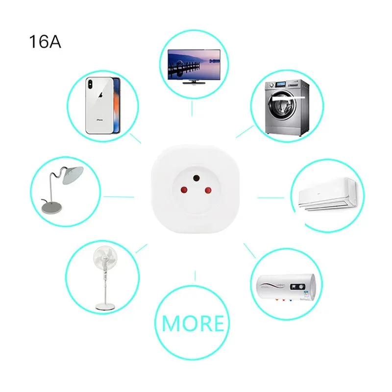 IL 16A WiFi Smart Plug 220V 2