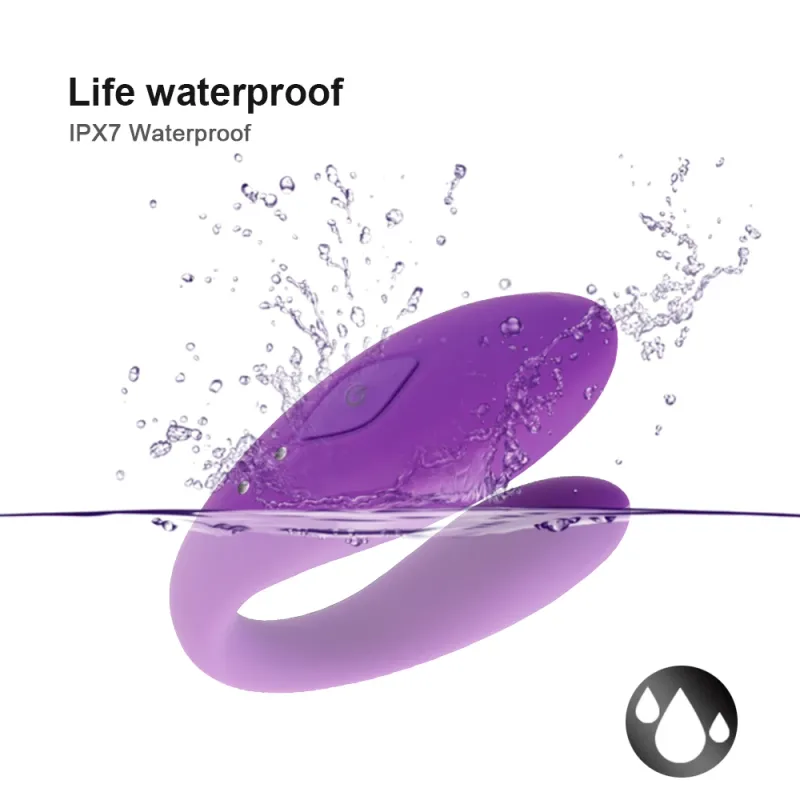 Wireless U-Shape Clit & G-Spot Vibrator 6