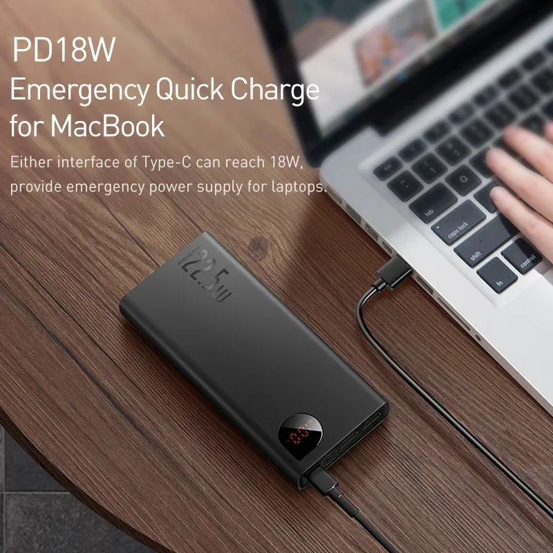 Baseus 10000mAh PD 22.5W Power Bank 4