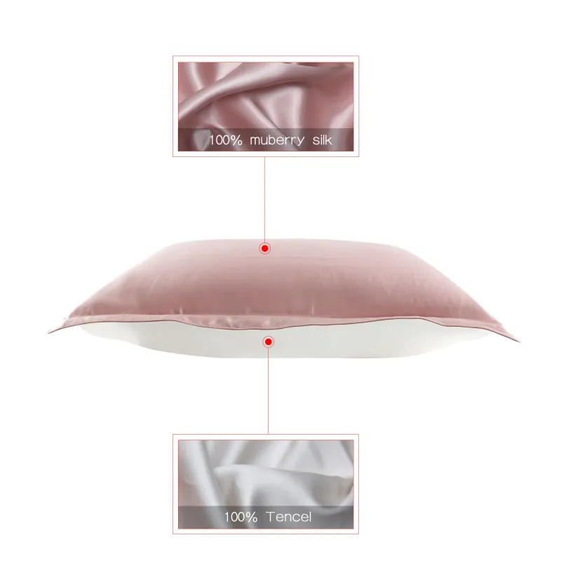 Mulberry Silk Pillowcase for Hair & Skin 3