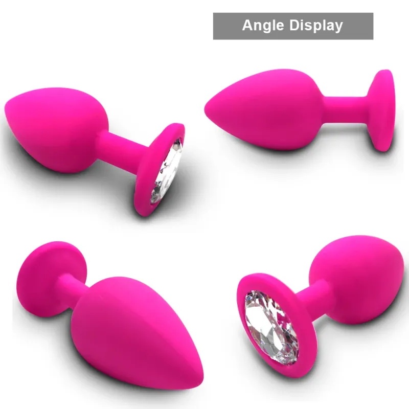 Silicone Anal Plug Prostate Massager 3