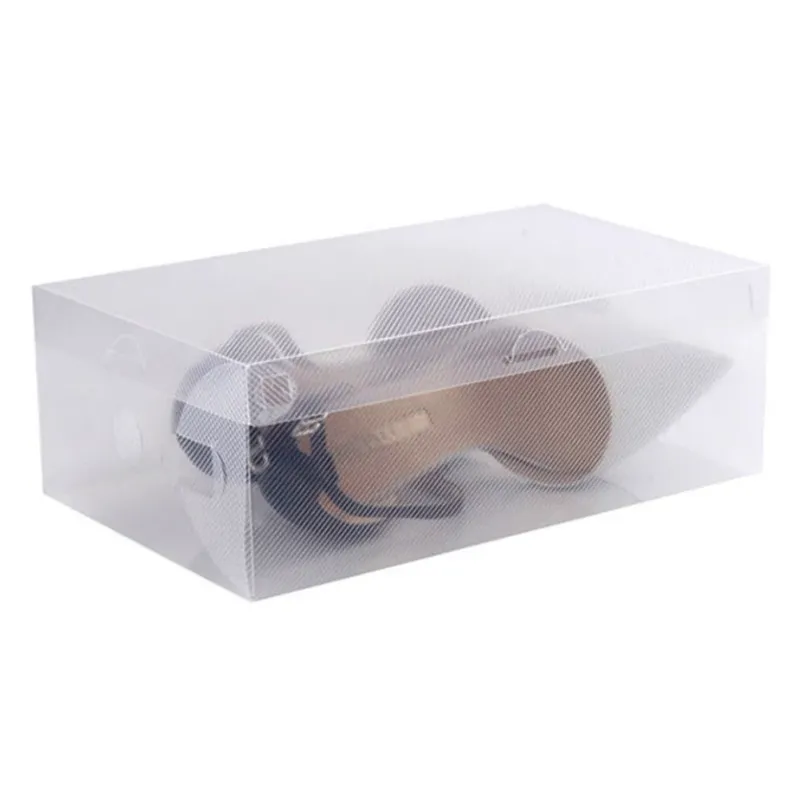 Transparent Stackable Shoe Display Case 4